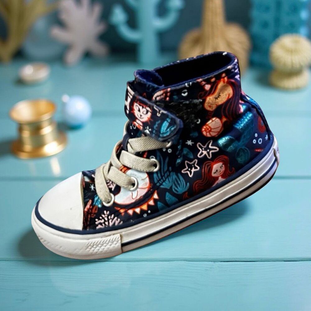 Converse Chuck Taylor All Star Underwater Party Toddler Size 7
